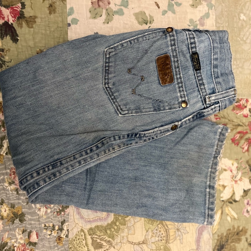 Vintage Light Blue Straight Fit Jeans